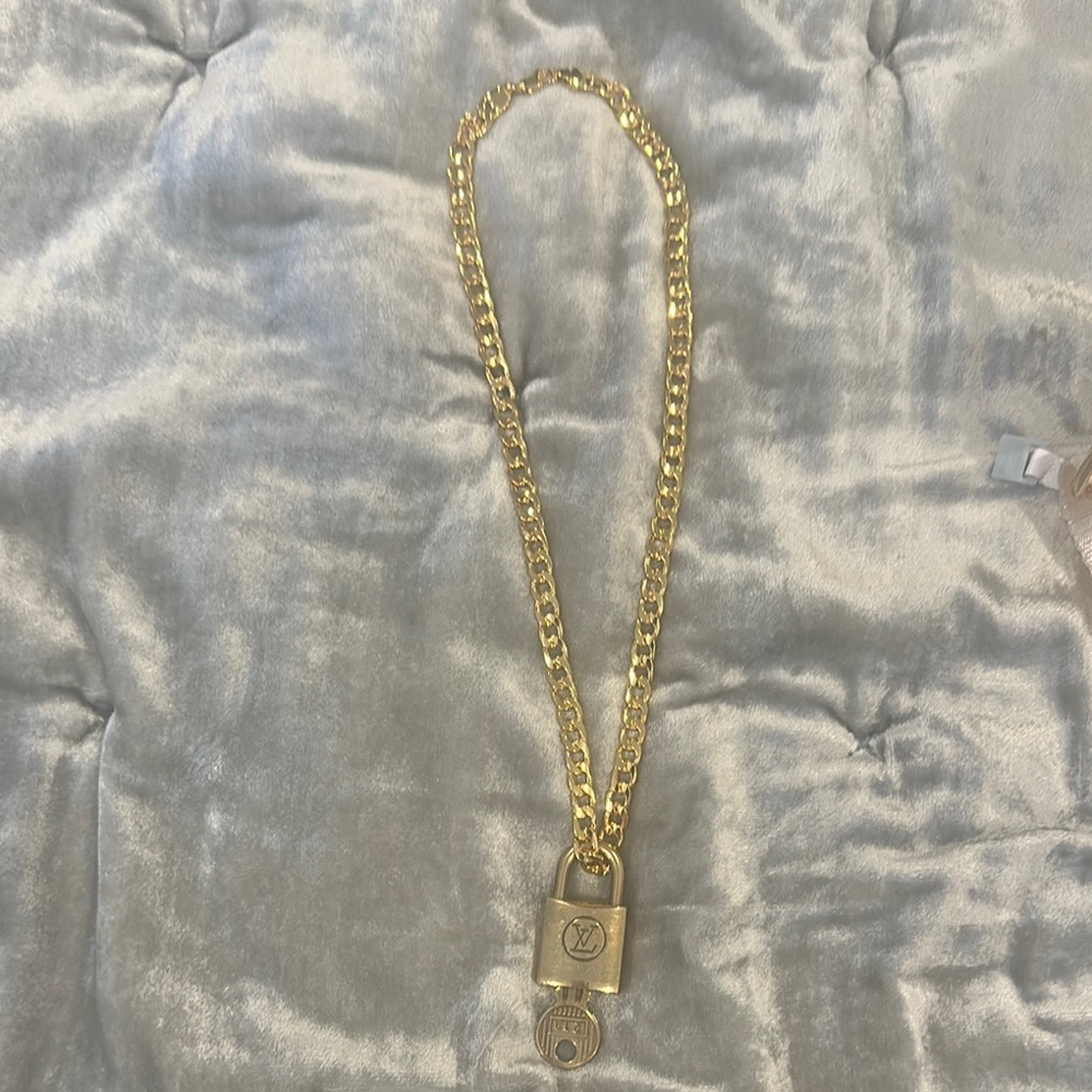 Louis Vuitton Gold Chain Necklace